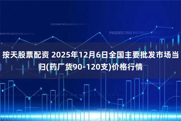按天股票配资 2025年12月6日全国主要批发市场当归(药厂货90-120支)价格行情