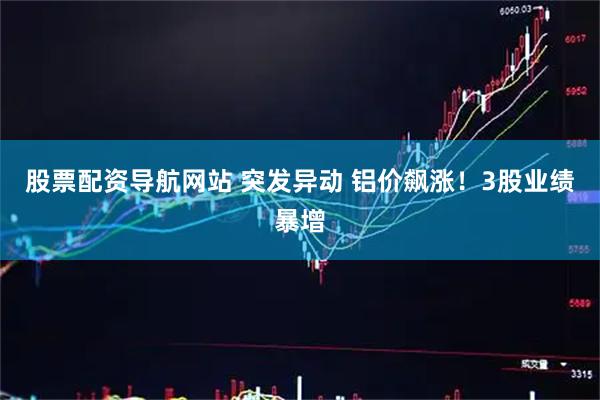 股票配资导航网站 突发异动 铝价飙涨！3股业绩暴增